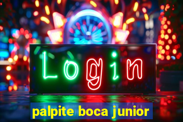 palpite boca junior